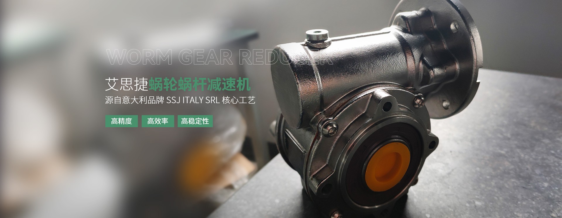 艾思捷蝸輪蝸桿減速機